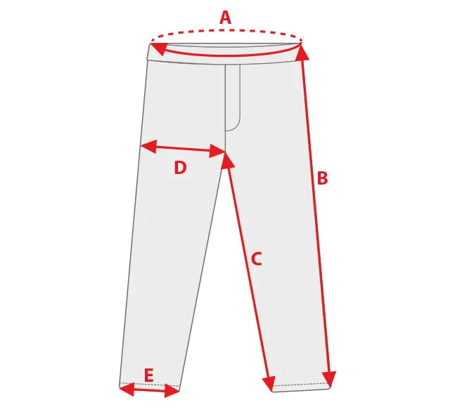 jak zmierzyć długość spodni