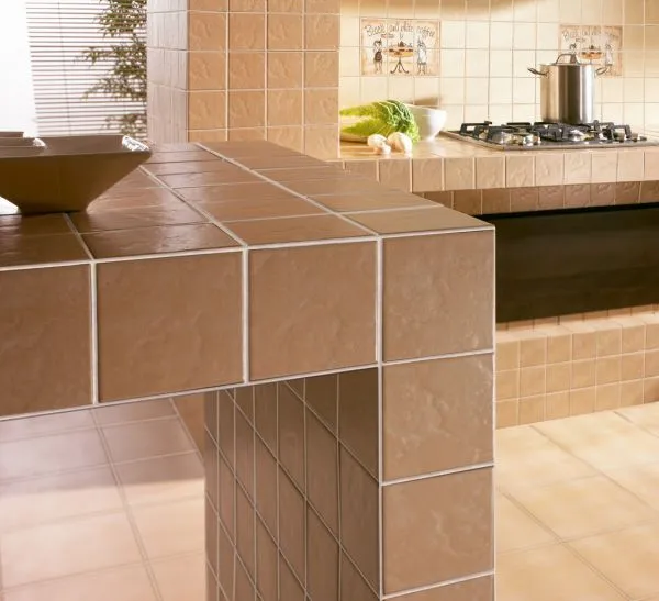 materiały na blat kuchenny murowany