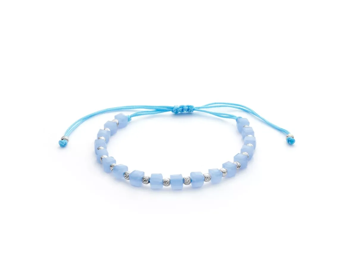 Bransoletki sznurkowe z koralikami i zawieszkami inspiracje