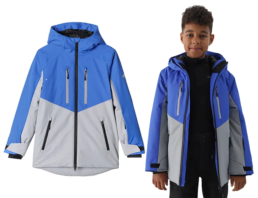 kurtki zimowe 4F dla chłopca porównanie narciarska miejska