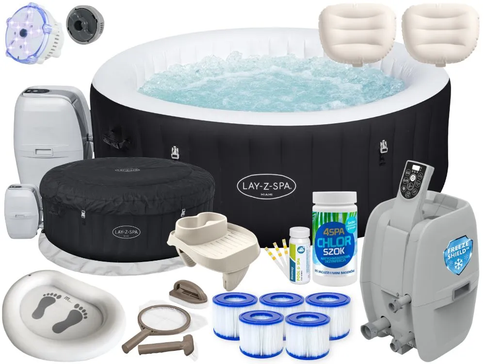 akcesoria do Lay-Z-Spa Miami