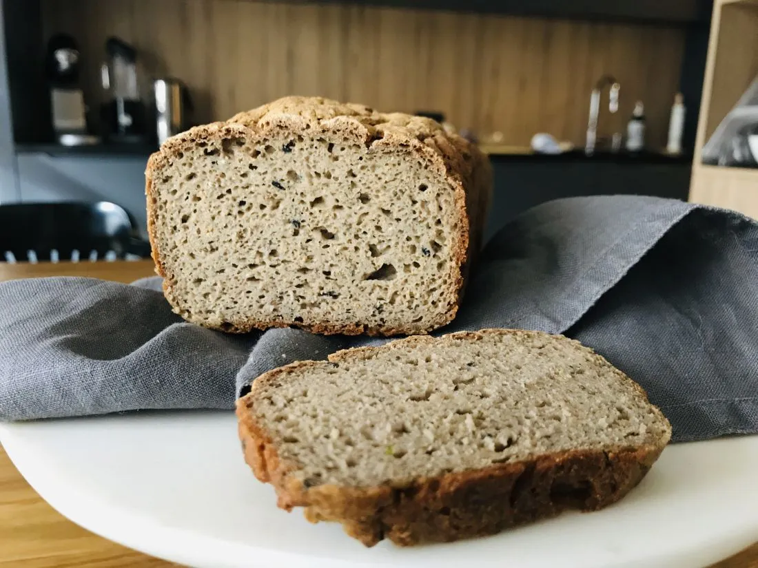 domowe wypieki bezglutenowe chleb z kaszy gryczanej