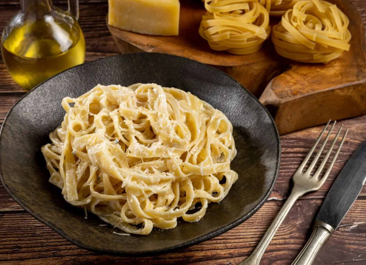 Autentyczne Fettuccine Alfredo
