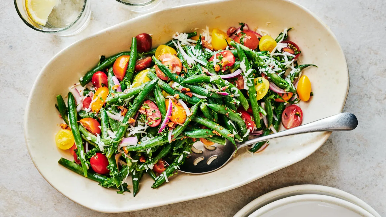 Salade haricots verts classique