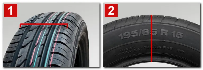 oznaczenia na oponie przykład, jak czytać rozmiar opony