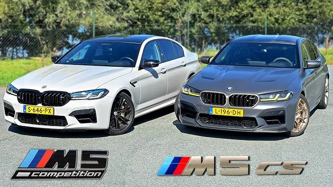 BMW M5 F90 Competition CS porównanie