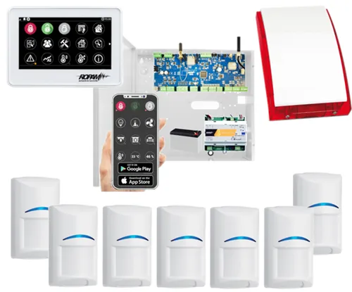 Por&oacute;wnanie system&oacute;w alarmowych przewodowych i bezprzewodowych