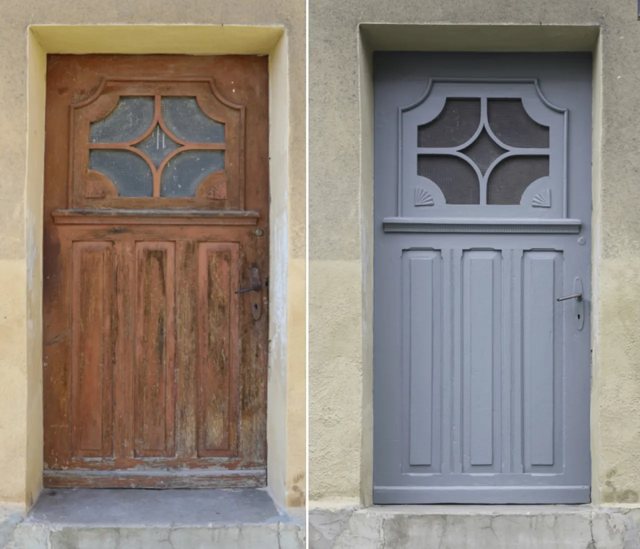 impregnacja i malowanie drzwi drewnianych