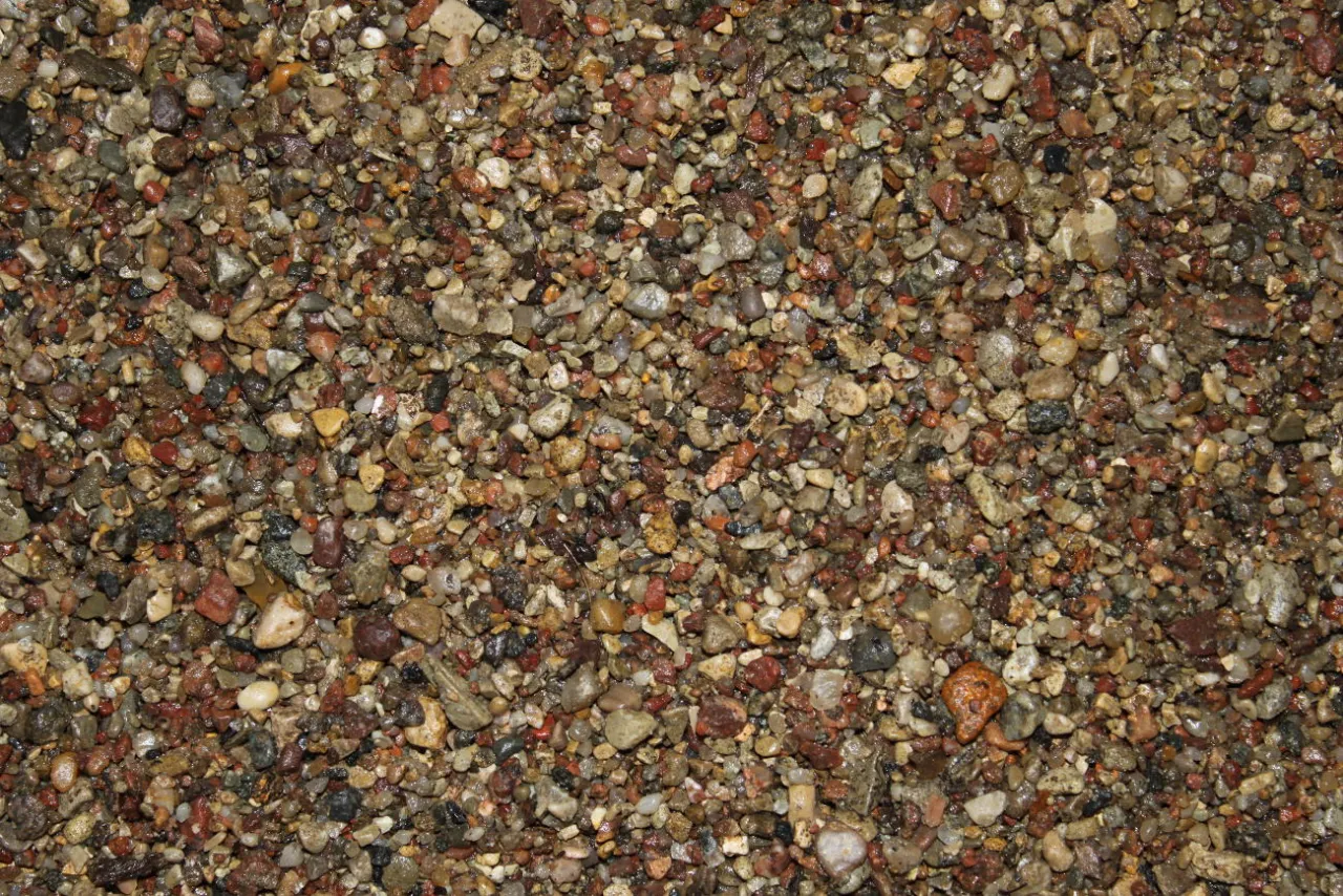 suchy i mokry żwir frakcja 2-8