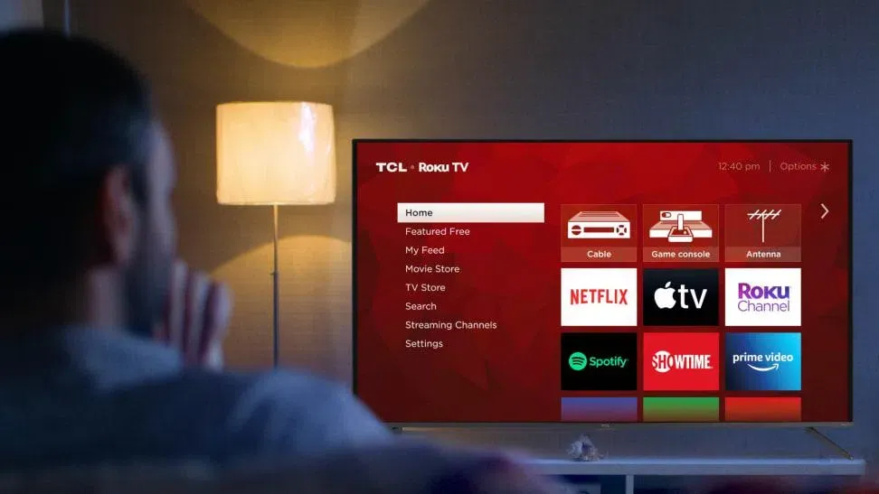 Netflix na telewizorze Smart TV ekran główny