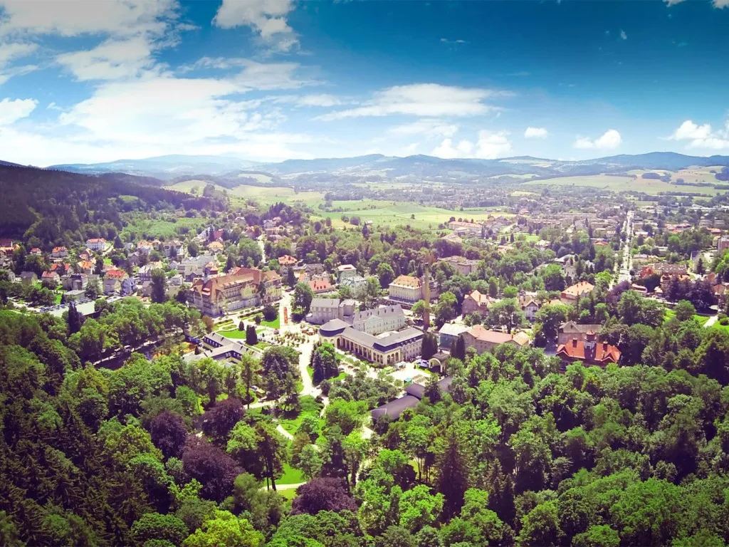 Kudowa Zdrój panorama