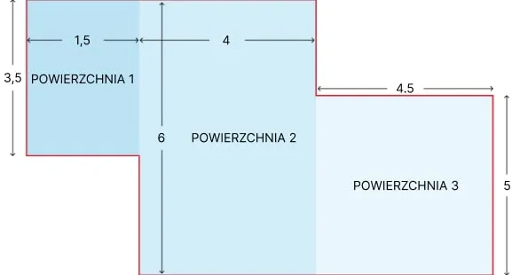 kalkulator powierzchni ściany