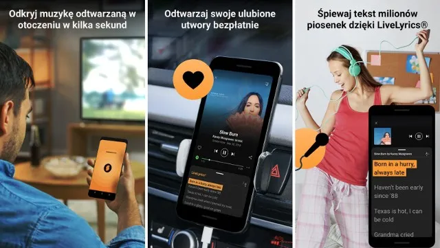 aplikacje mobilne wyszukiwanie piosenki po tekście