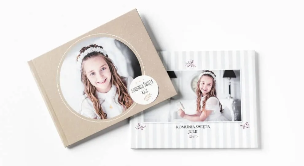 album komunijny fotoksiążka odbitki