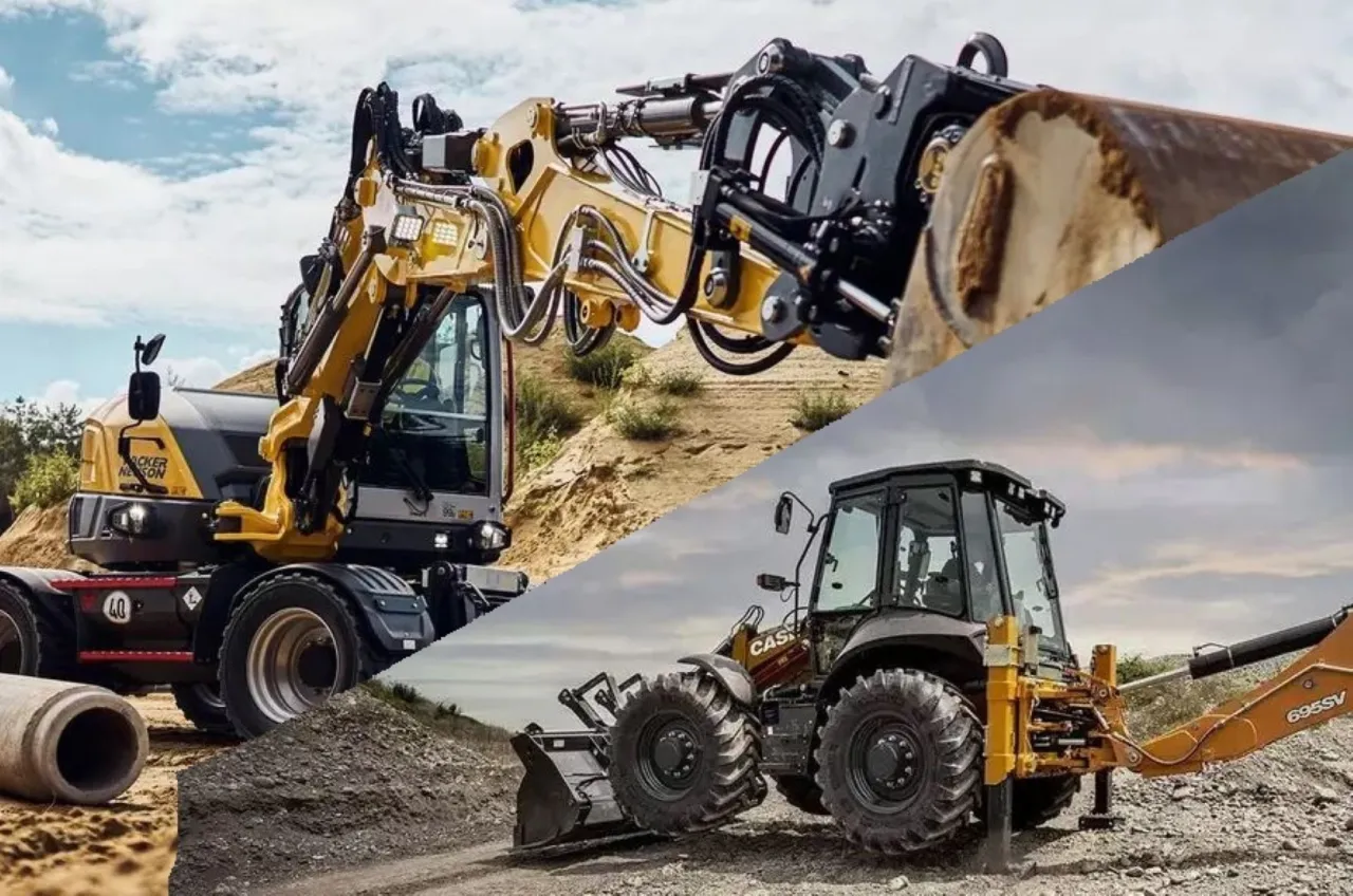 nowa koparka vs używana koparka por&oacute;wnanie