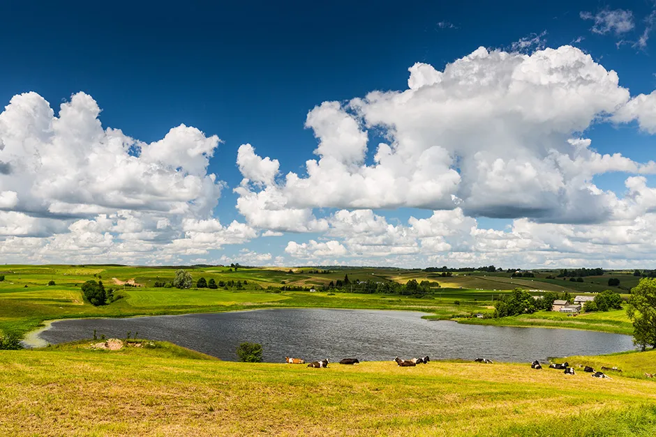 Piękne krajobrazy Polski