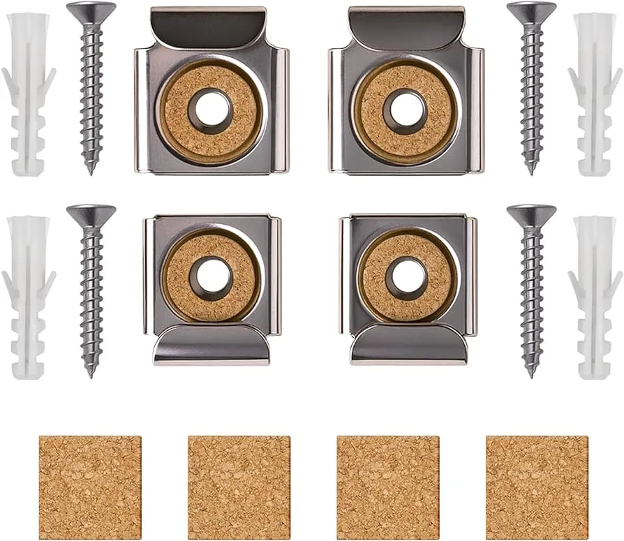 Narzędzia do wieszania lustra, kołki rozporowe do różnych ścian