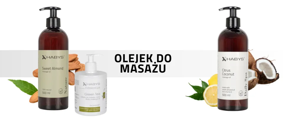 różne olejki bazowe do masażu butelki