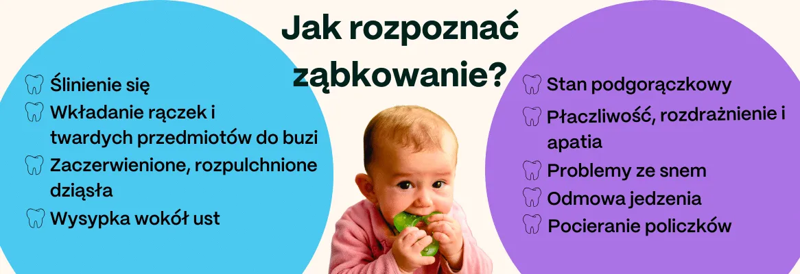 Domowe sposoby na ząbkowanie u niemowlaka