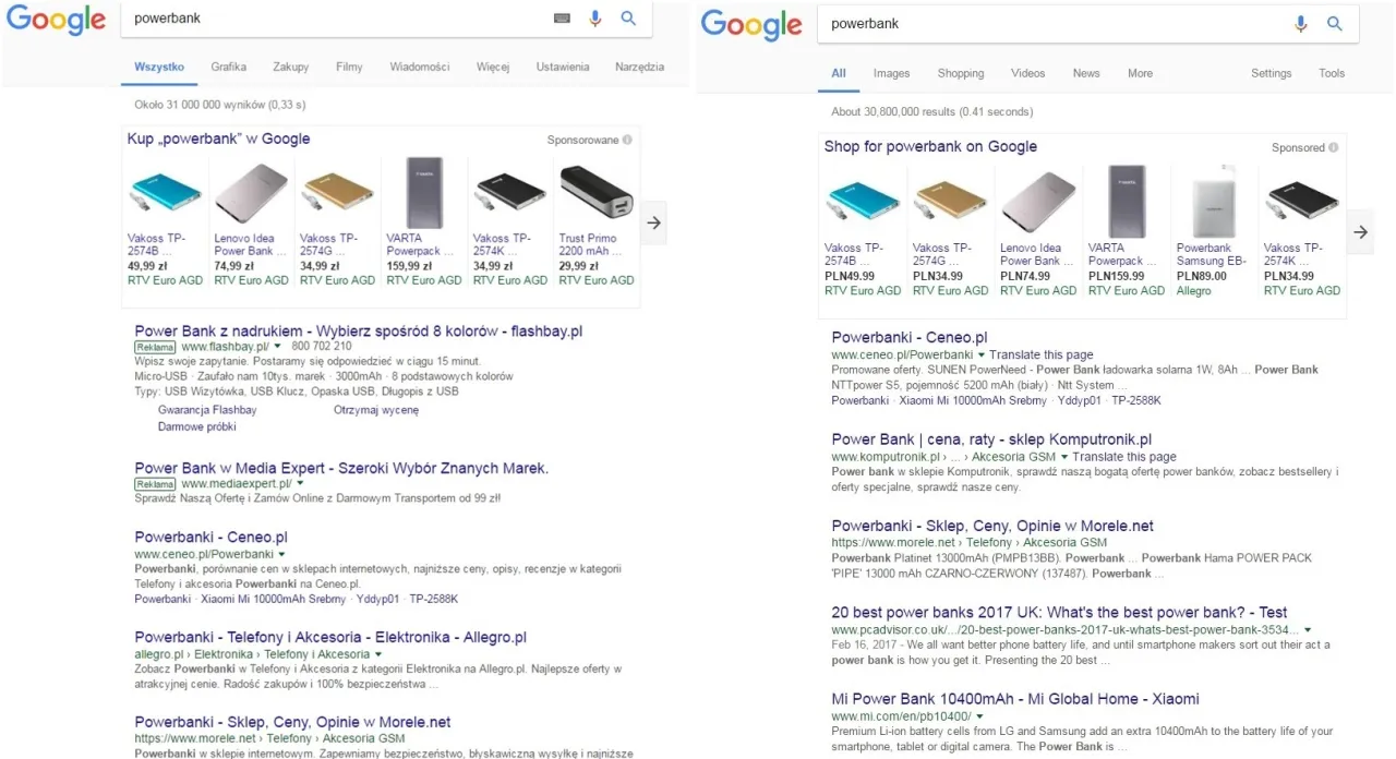 Ustawienia języka Google Chrome na komputerze Windows i Mac