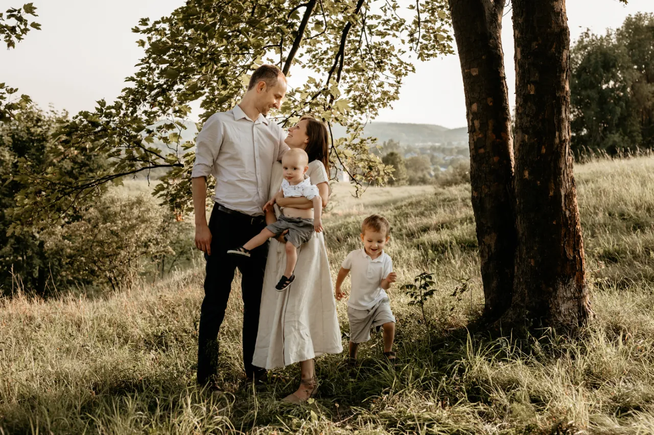 sesja rodzinna plenerowa