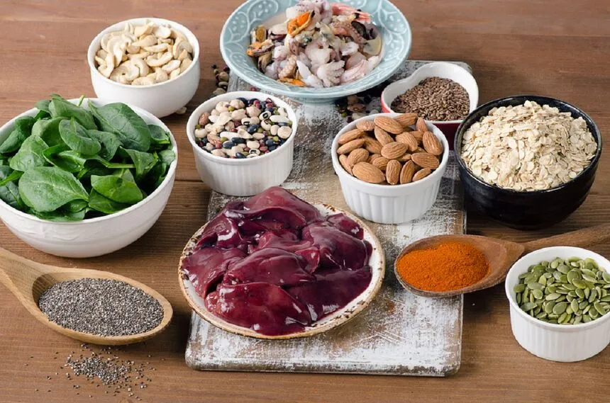 produkty bogate w mangan