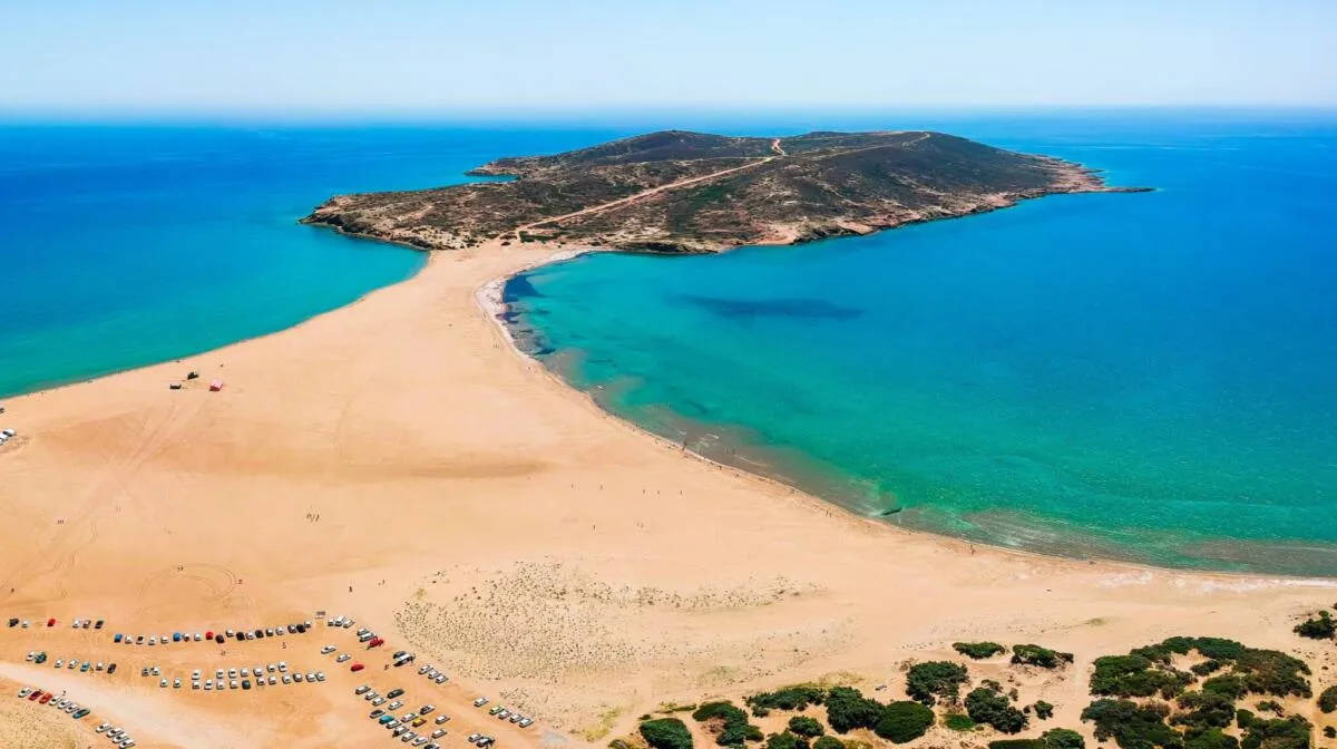 Prasonisi Rodos spotkanie m&oacute;rz