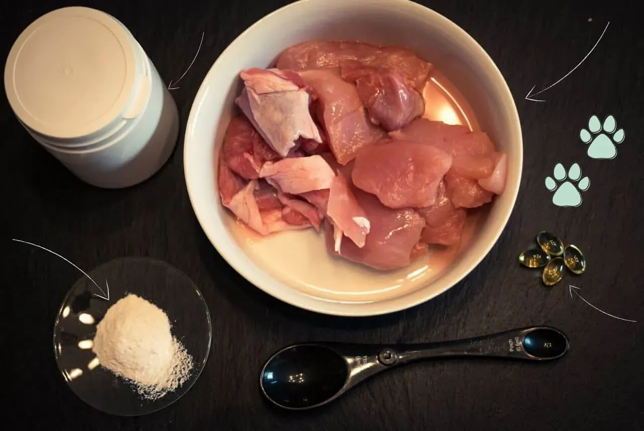 Przygotowanie posiłku BARF dla psa