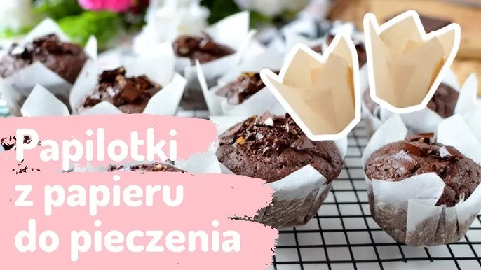 muffinki przywierające do papieru