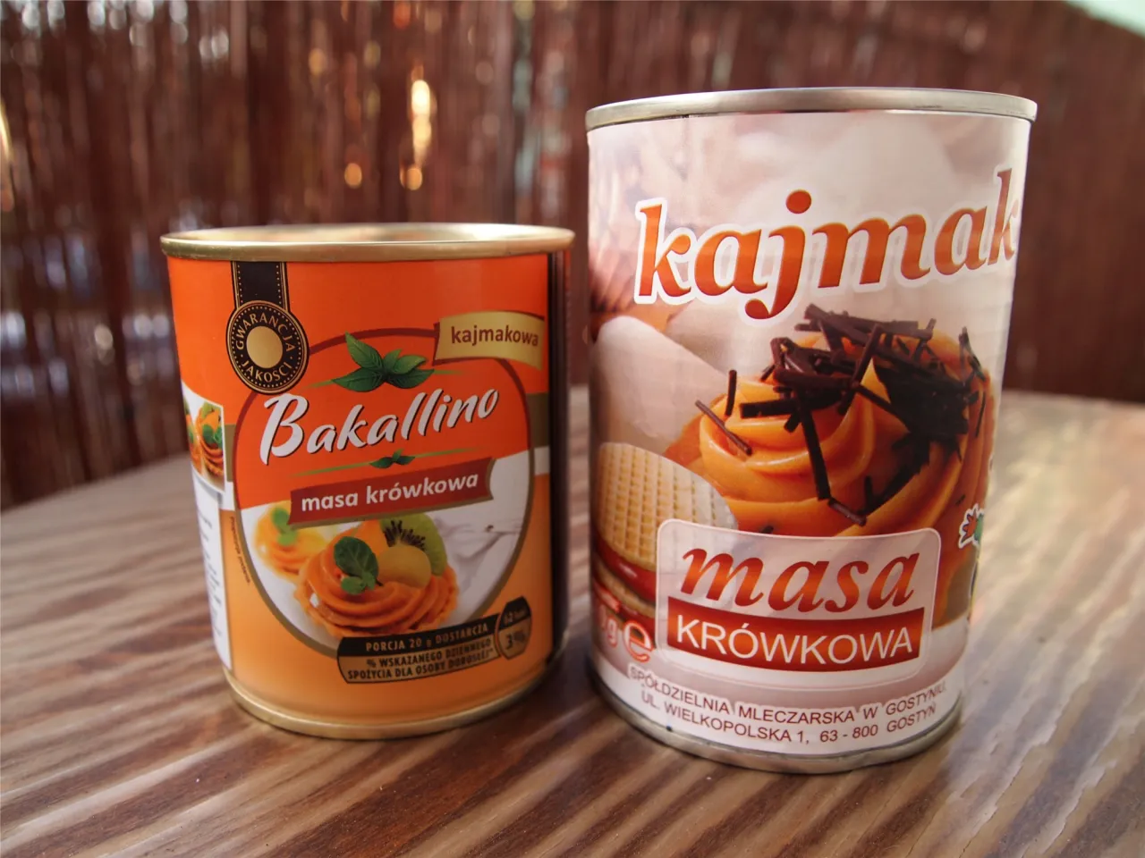 Kajmak i masa krówkowa porównanie