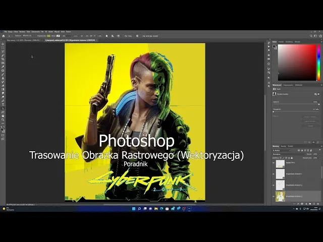 przygotowanie obrazu do wektoryzacji photoshop