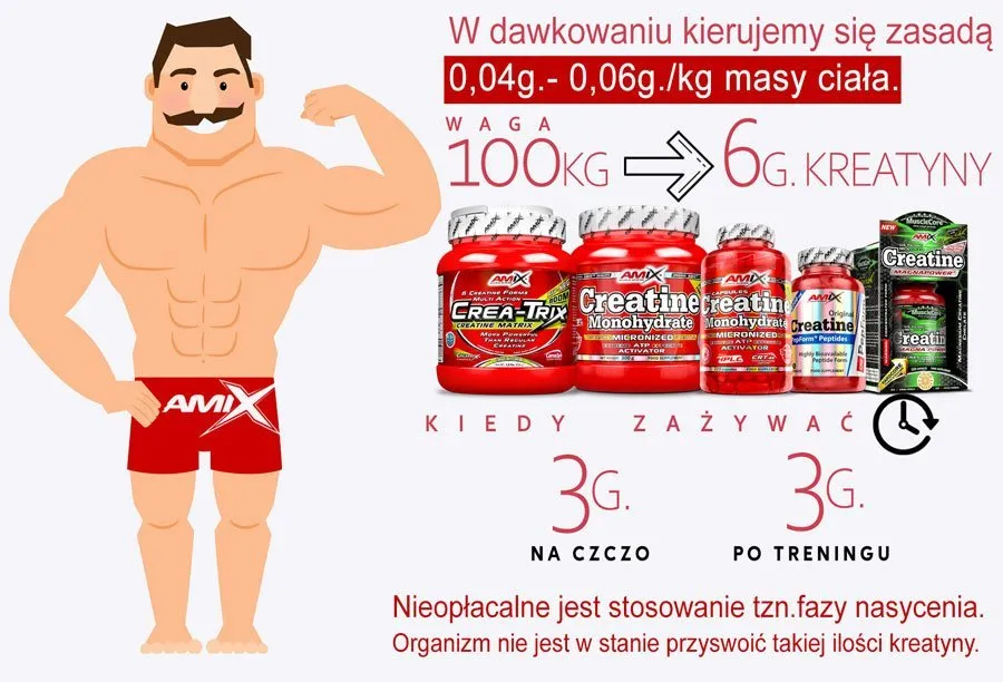 Wchłanianie kreatyny po treningu insulina