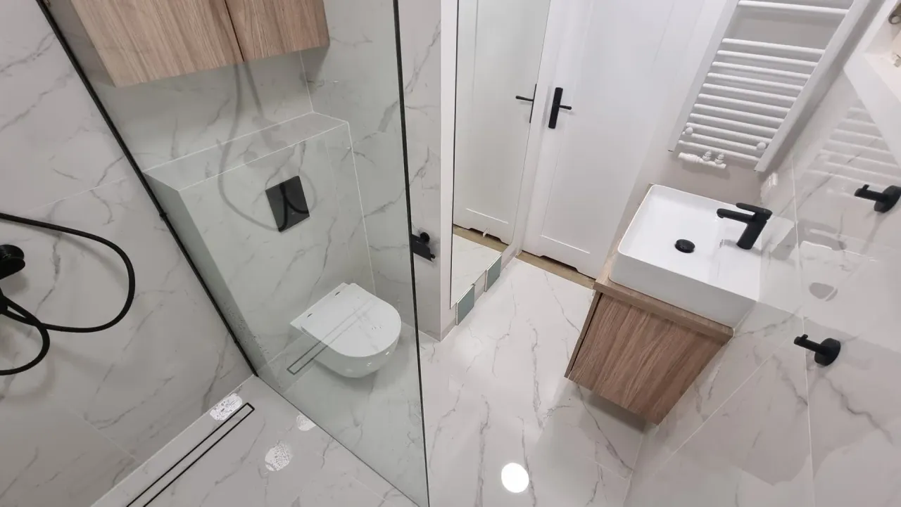 nowoczesna łazienka po remoncie