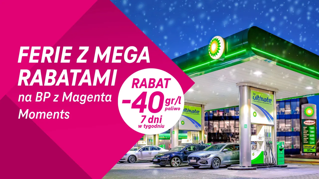 Stacja paliw BP promocja