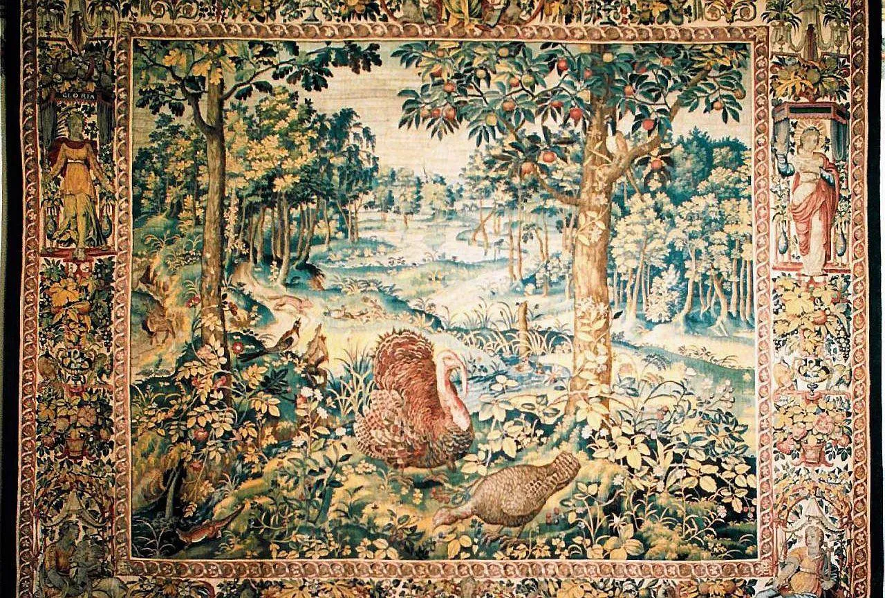 prace polskich artyst&oacute;w tkaniny ścienne