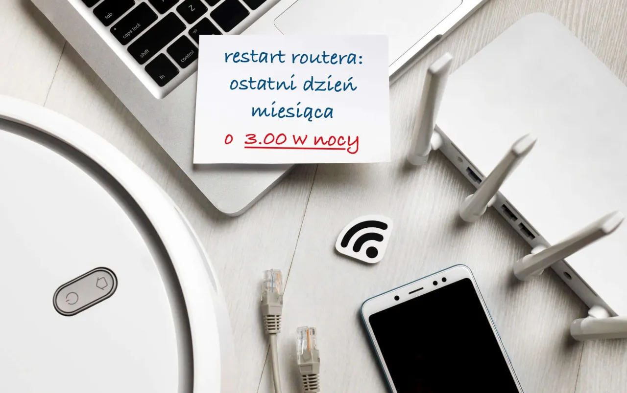restart telefonu i routera