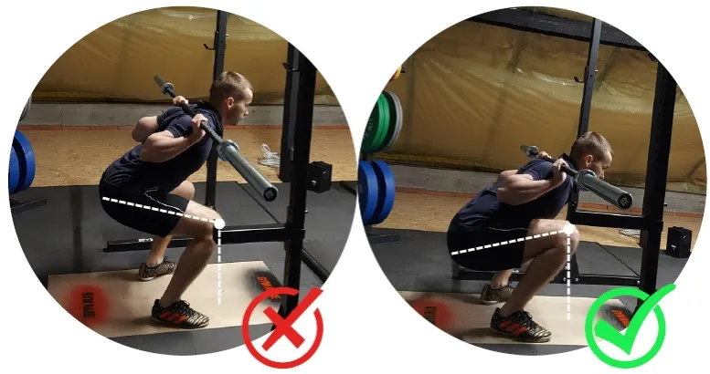 prawidłowa technika przysiadu CrossFit