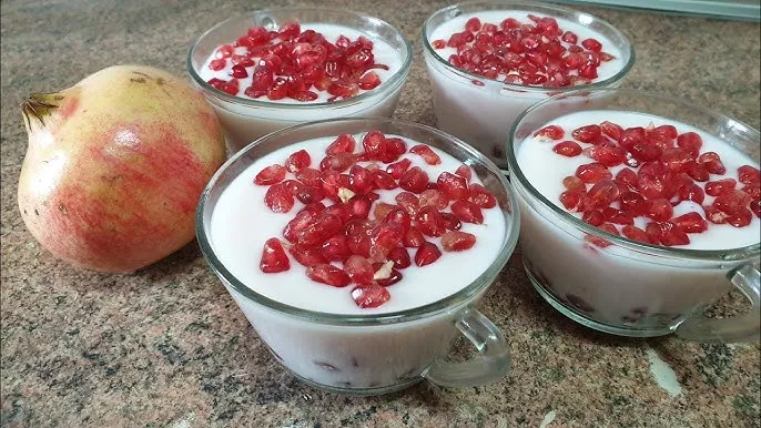 postres saludables con granada