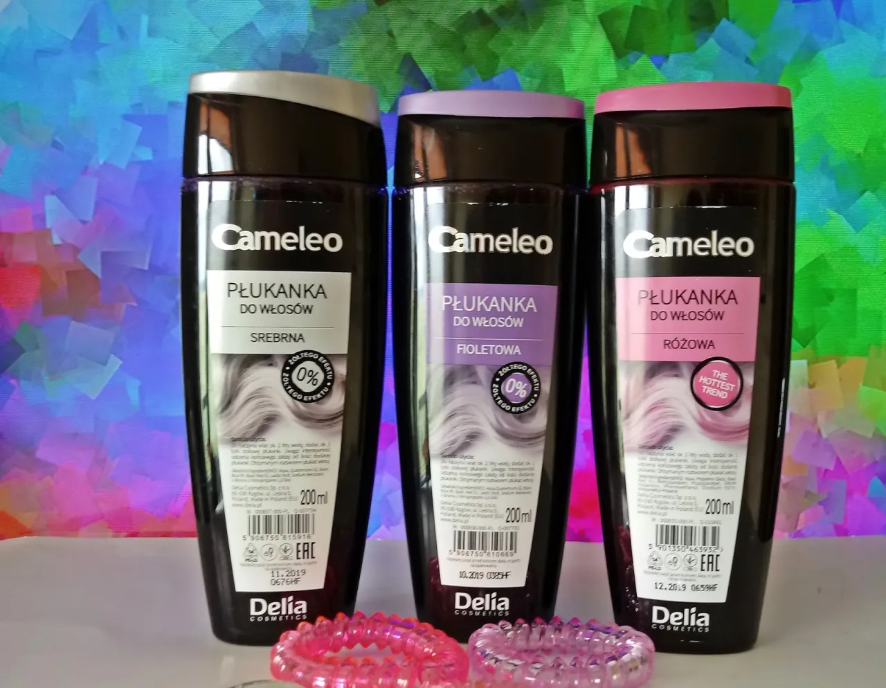 Cameleo płukanki do włos&oacute;w kolory