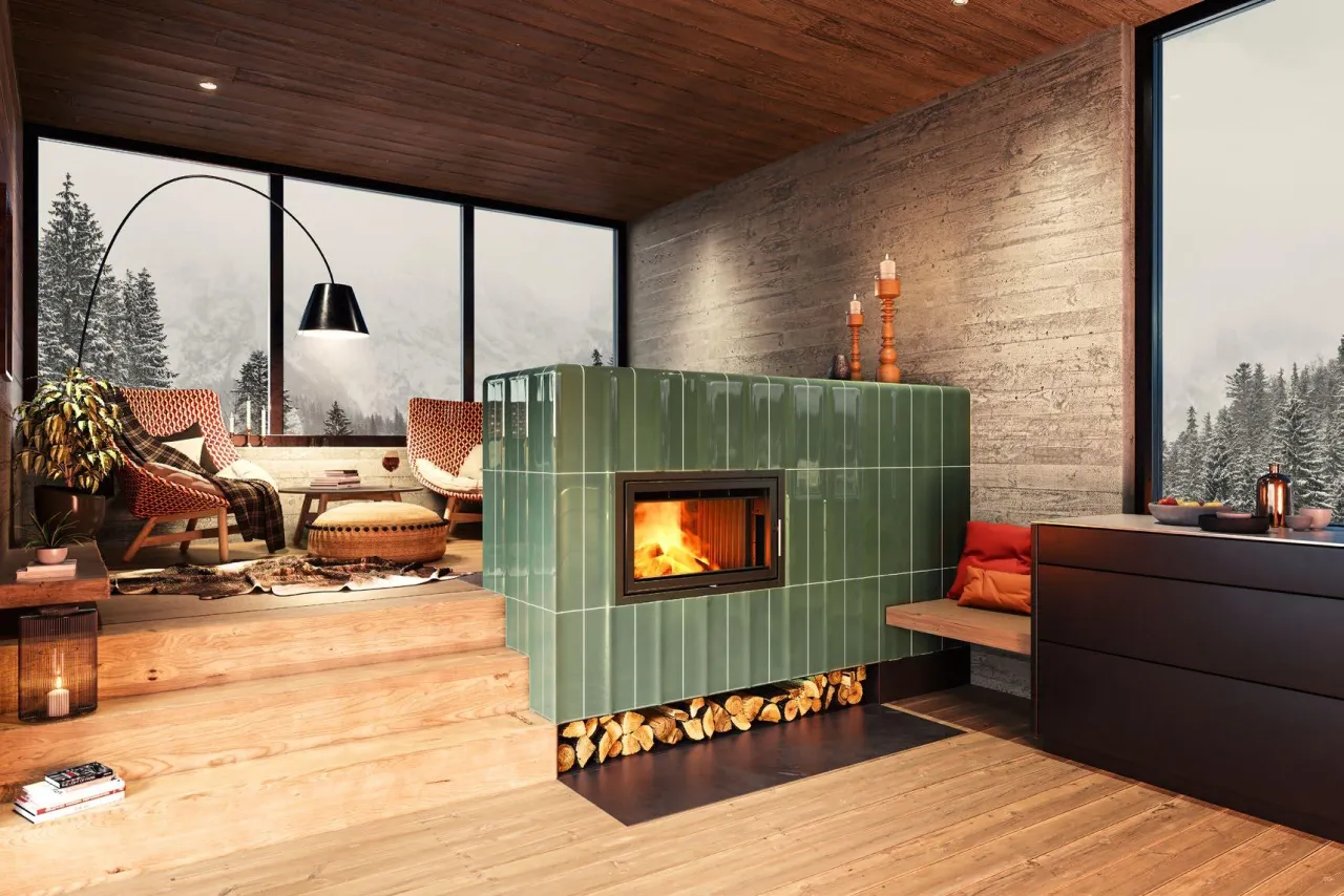 przykłady malowanych komink&oacute;w przed i po