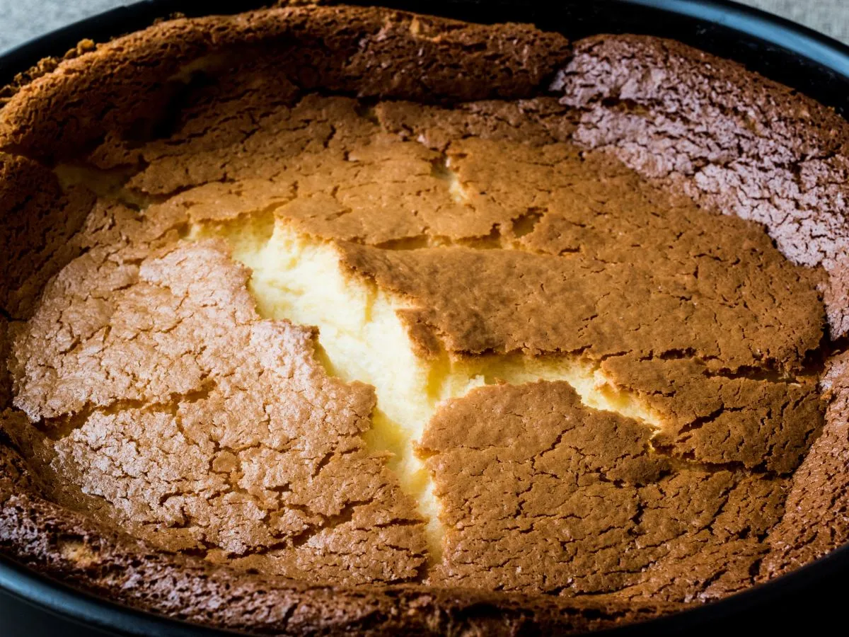 popękany sernik błędy pieczenia