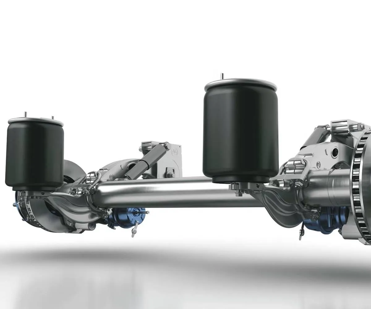 Konserwacja zawieszenia pneumatycznego naczepy