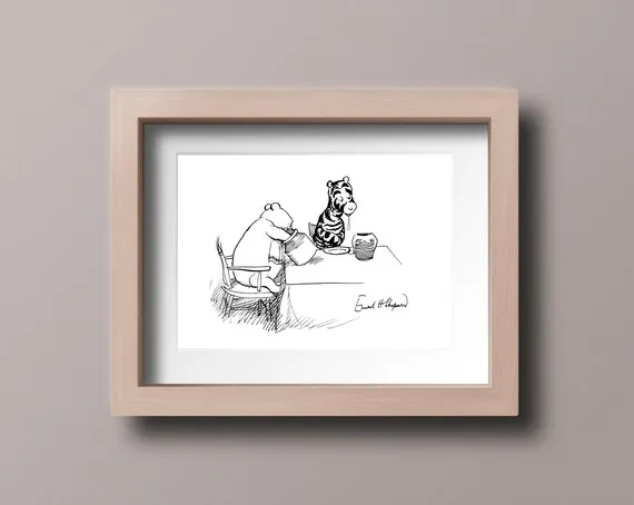 E. H. Shepard ilustracje Kubuś Puchatek