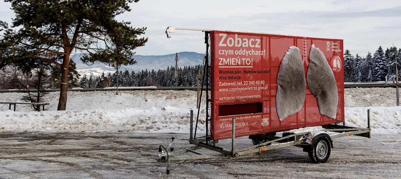 Zobacz, czym oddychasz! Zmień to! Kampania o smogu i tym, co możemy zrobić, by poprawić jakość powietrza.