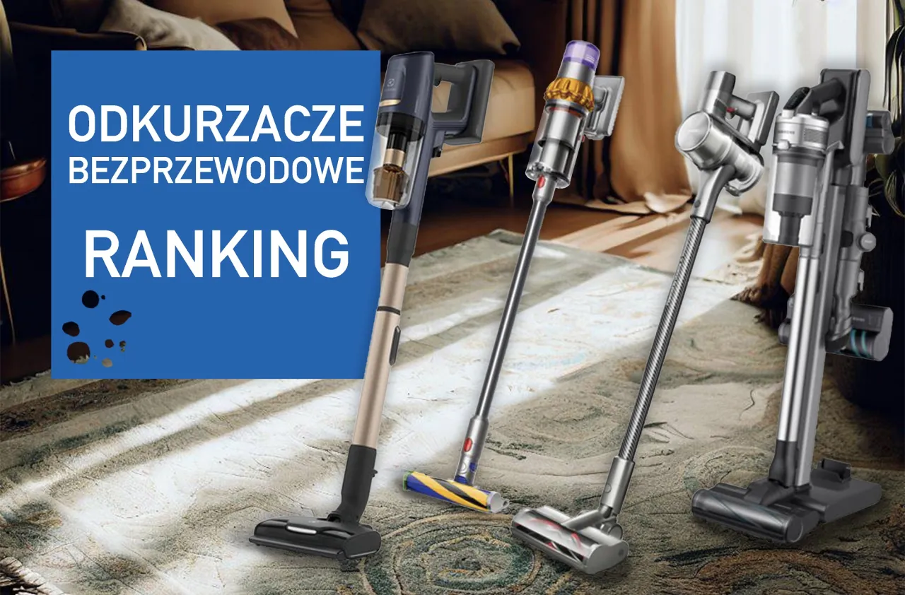 infografika parametry odkurzacza bezprzewodowego