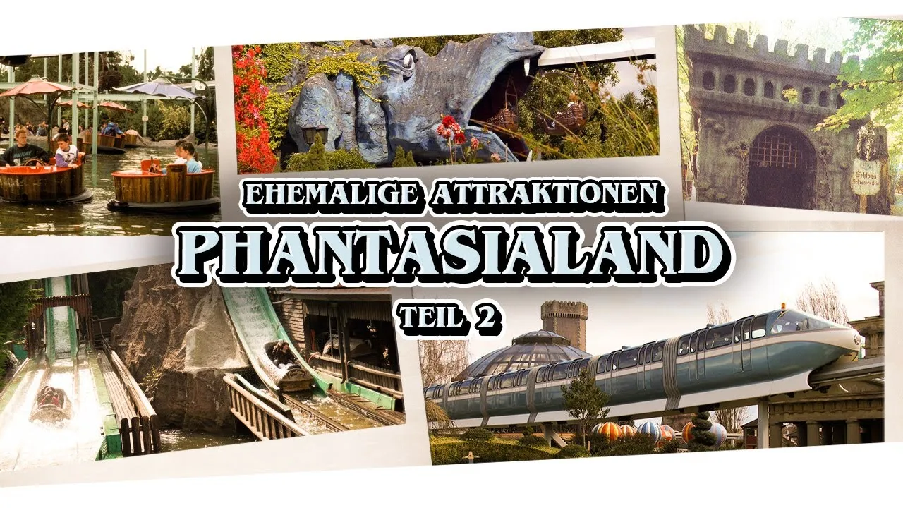 Phantasialand alte und neue Attraktionen Vergleich