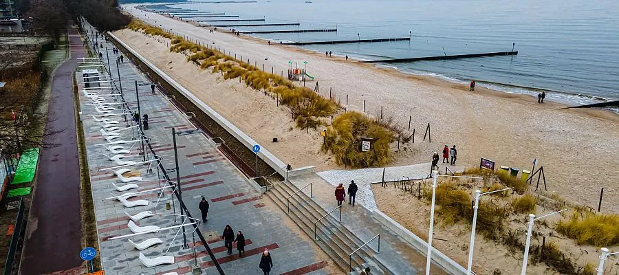 Kołobrzeg promenada uzdrowiskowa vs Międzyzdroje promenada letnia