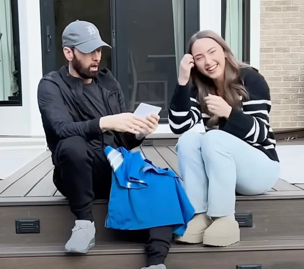 Eminem z córką Hailie Jade