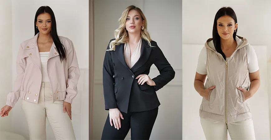 kobieta po 50 w szafie kapsułowej, eleganckie ubrania