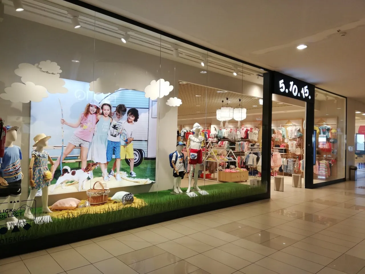 Sklep z ubraniami dla dzieci